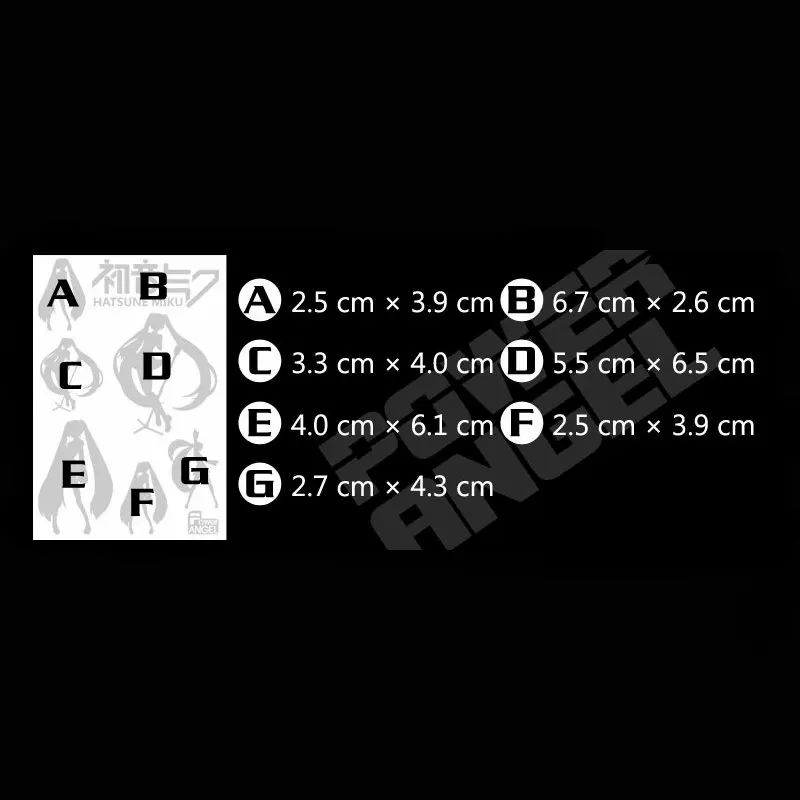12pcs/set Anime Hatsune Miku 3D Metal Stickers Mobile Phone Sticker Laptop Sticker Car DIY Decal Stiker toy for kids
