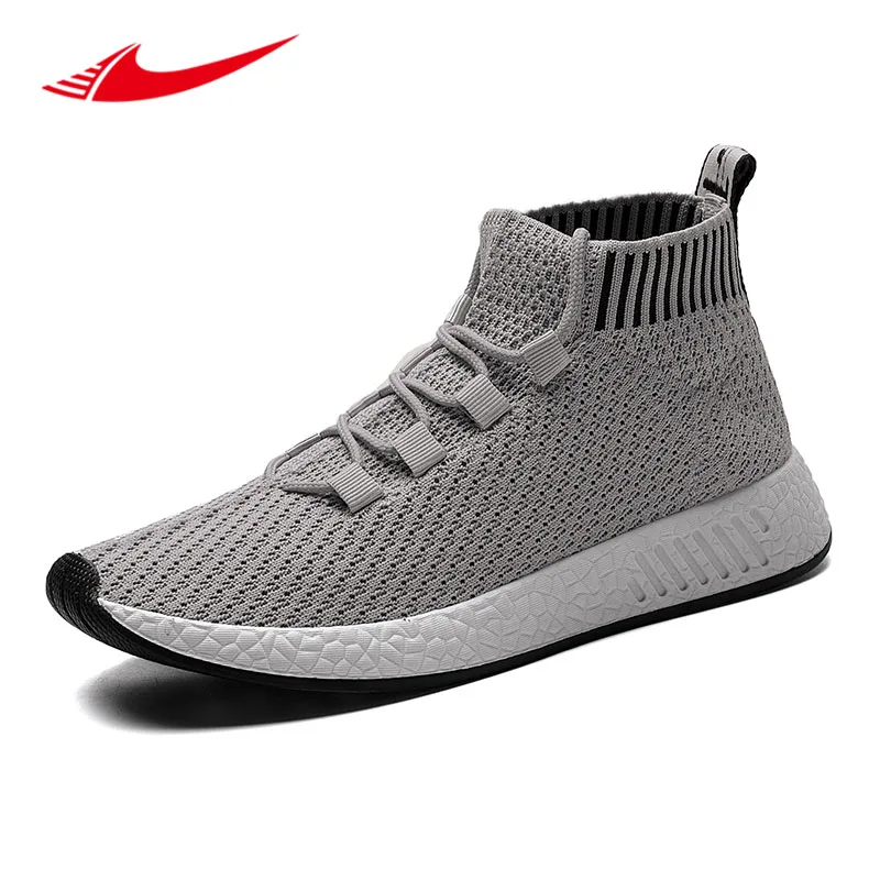 

Beita High Top Men Running Shoes Fly Weaving Men Sneakers Jogging Sock Shoes Comfort Run Arena Shoes Chaussure Sport Homme
