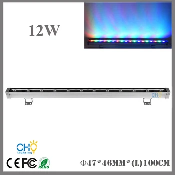 

Free Shipping IP67 12W LED wall washer light Bar stage Linear bar outdoor lamp Red/Green/Blue/Yellow 85-265V