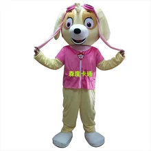 Skye mascot costume on font b Halloween b font carnival kay cartoon costume fashion show