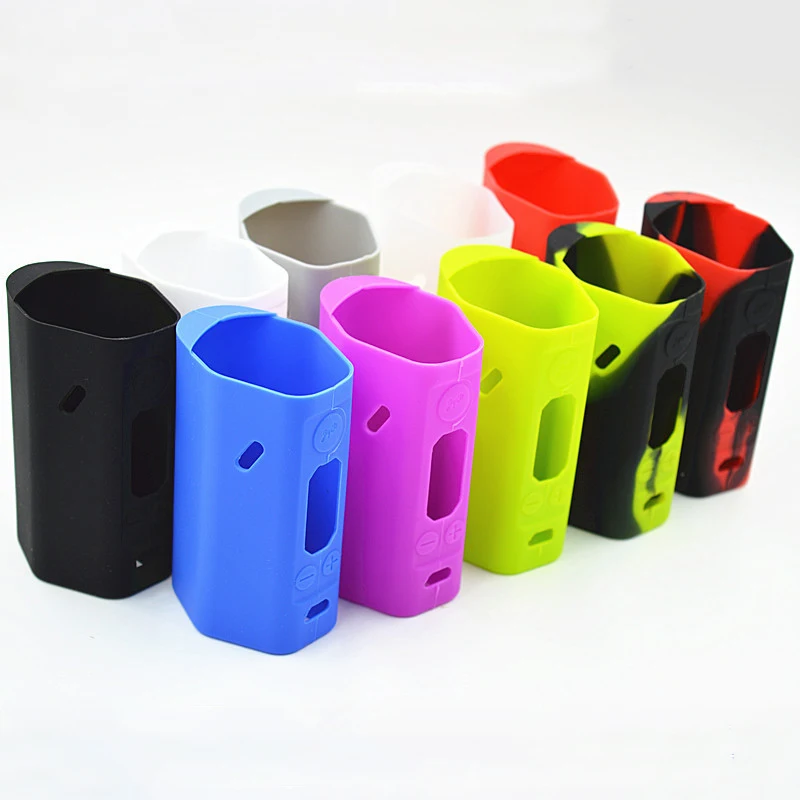 100 шт.* Wismec рел RX200 силиконовый чехол против XCube 2 160 Вт Упаковка/Snowwolf Мини 75 Вт/istick 100 Вт крышка/ИФО D3 кожи/небокс чехол