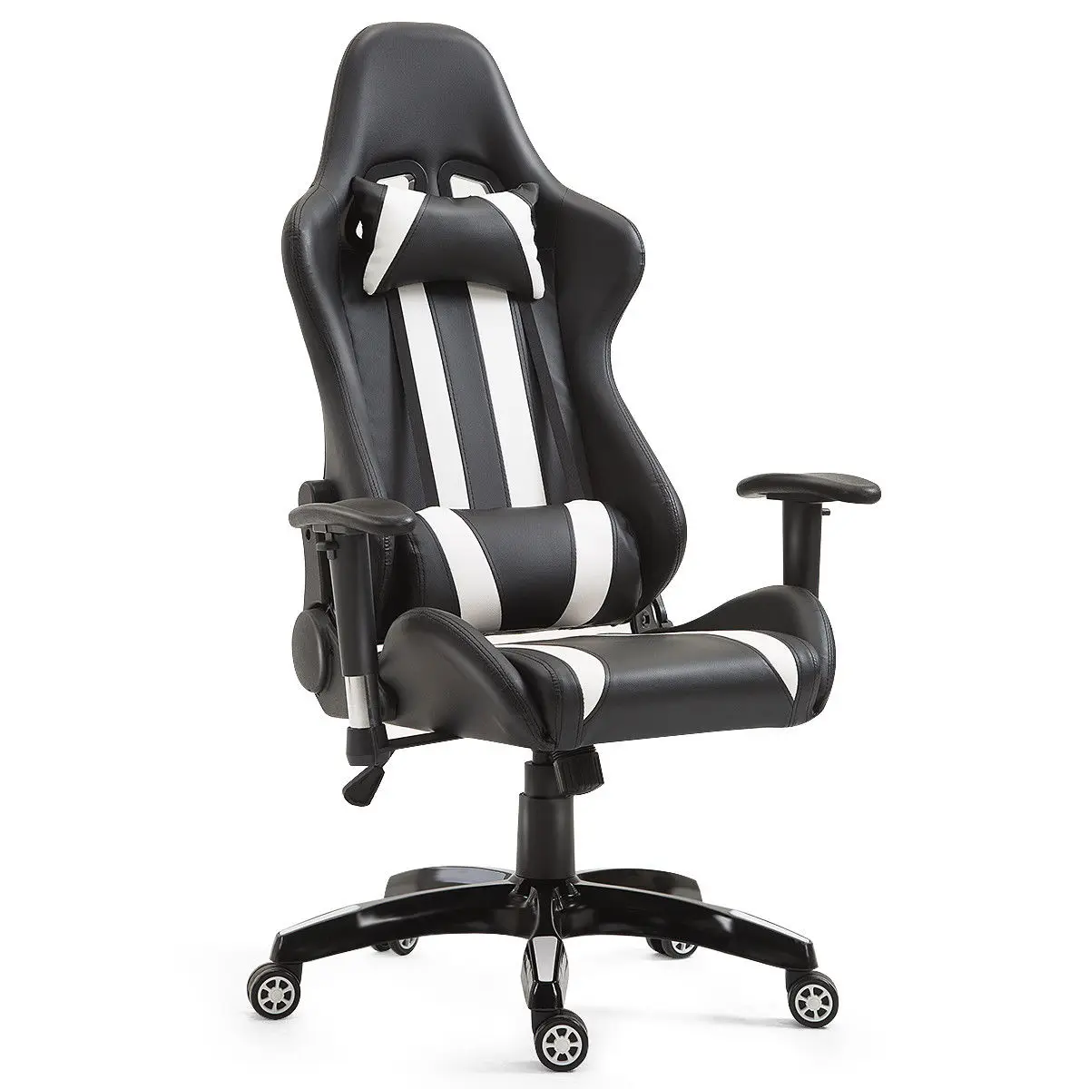 Costway Executive Racing Style High Back Reclining Chair Gaming Chair Office Computer