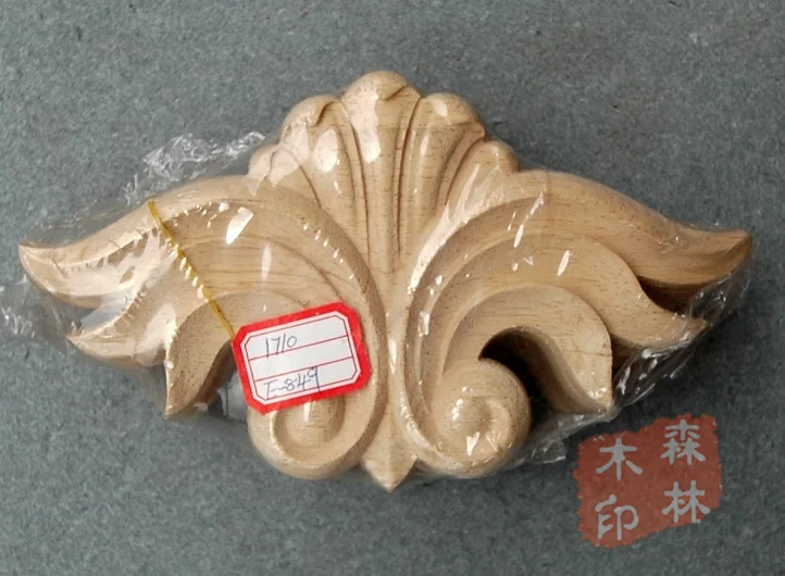 

Wood antique furniture dongyang wood carving furniture applique woodbines flower laciness wood carved