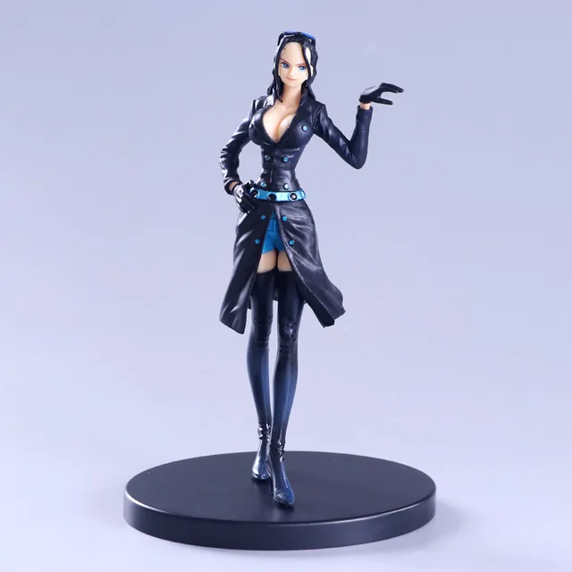 Op Golden City Chapter Nico Robin Pvc Action Figure Op Luffy Robin Black Tights Suit Collectible Model Toy 14cm Action Toy Figures Aliexpress