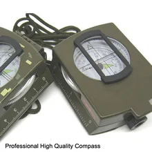 OEM металлический военный компас кемпинг компас охотничий компас с кожаным мешочком simliar с Naturehike