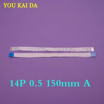 

50pcs/lot 14 pin Flat Switch Ribbon Flex Cable Power Button 14pin 0.5mm 15cm 14P Ribbon connectoe rawm 20624 80c 60v vw-1