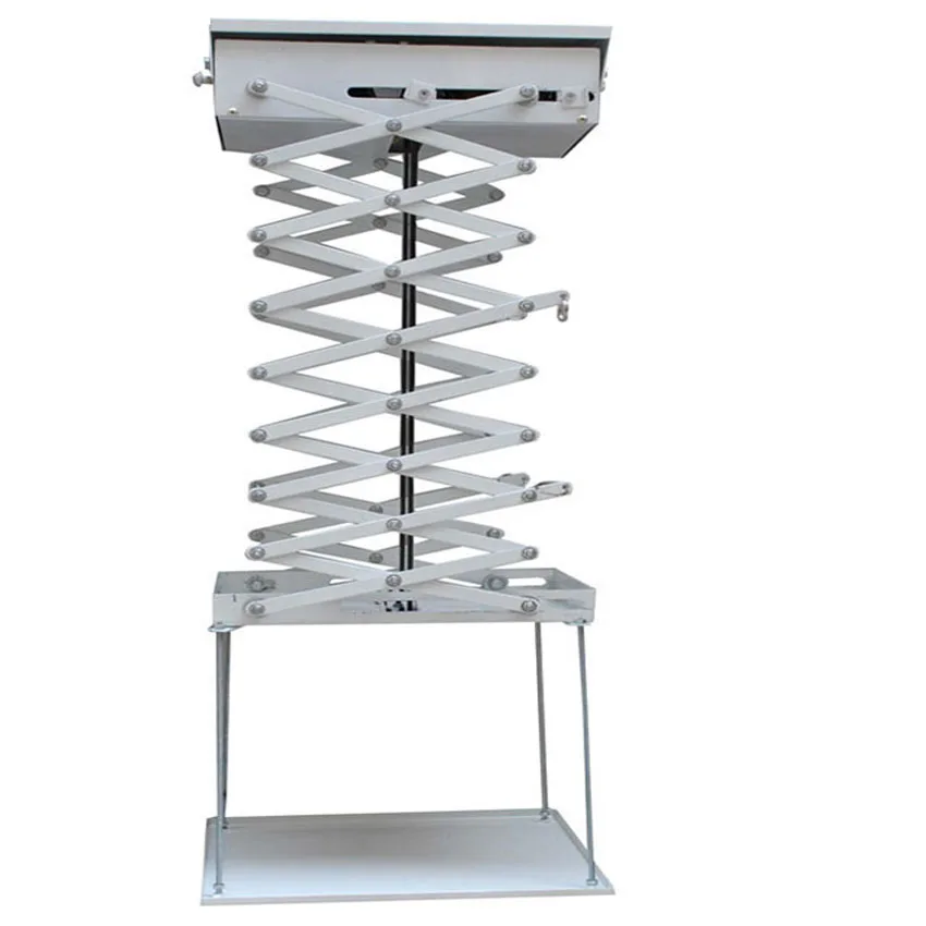 1 set 3meter motorized electric lift scissors ceiling projector mount