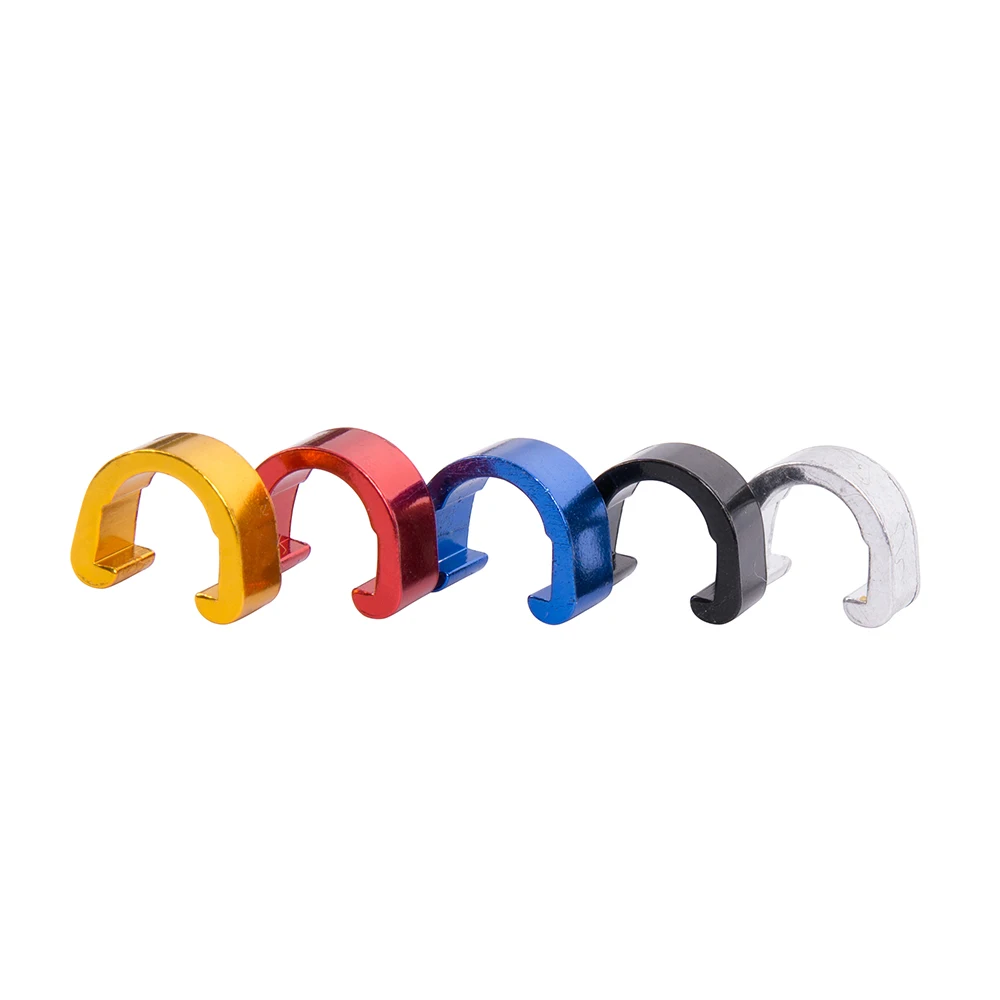 Bicycle-MTB-Disc-Brake-Cable-Sets-Pipe-Line-Deduction-Transmission-Pipe-Alloy-C-type-Buckle-Snap(5)