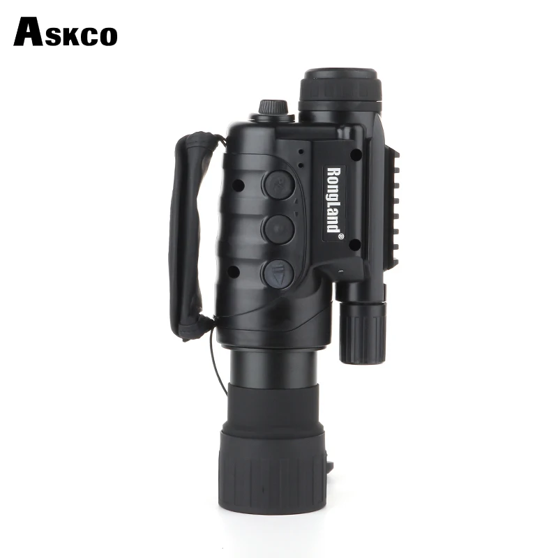 6X50 gen1 Цифровой CCD Монокуляр инфракрасные очки дневного и ночного видения 320 м Диапазон для фото видео съемки