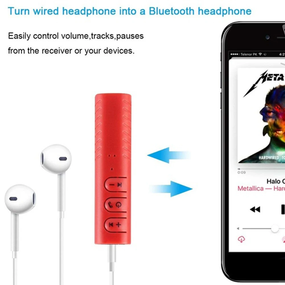 Bluetooth приемник автомобиля Bluetooth AUX 3,5 мм музыка Bluetooth аудио приемник для гарнитуры вызова автомобиля передатчик Авто адаптер