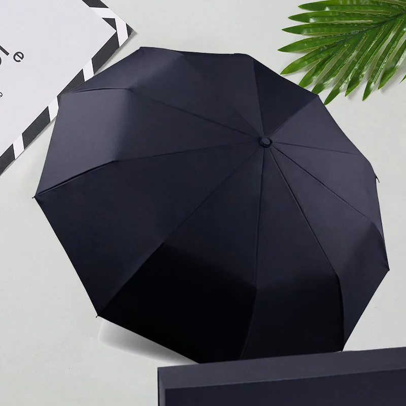 Promotion New arrivals umbrella rain women automatic three folding men windproof high quality