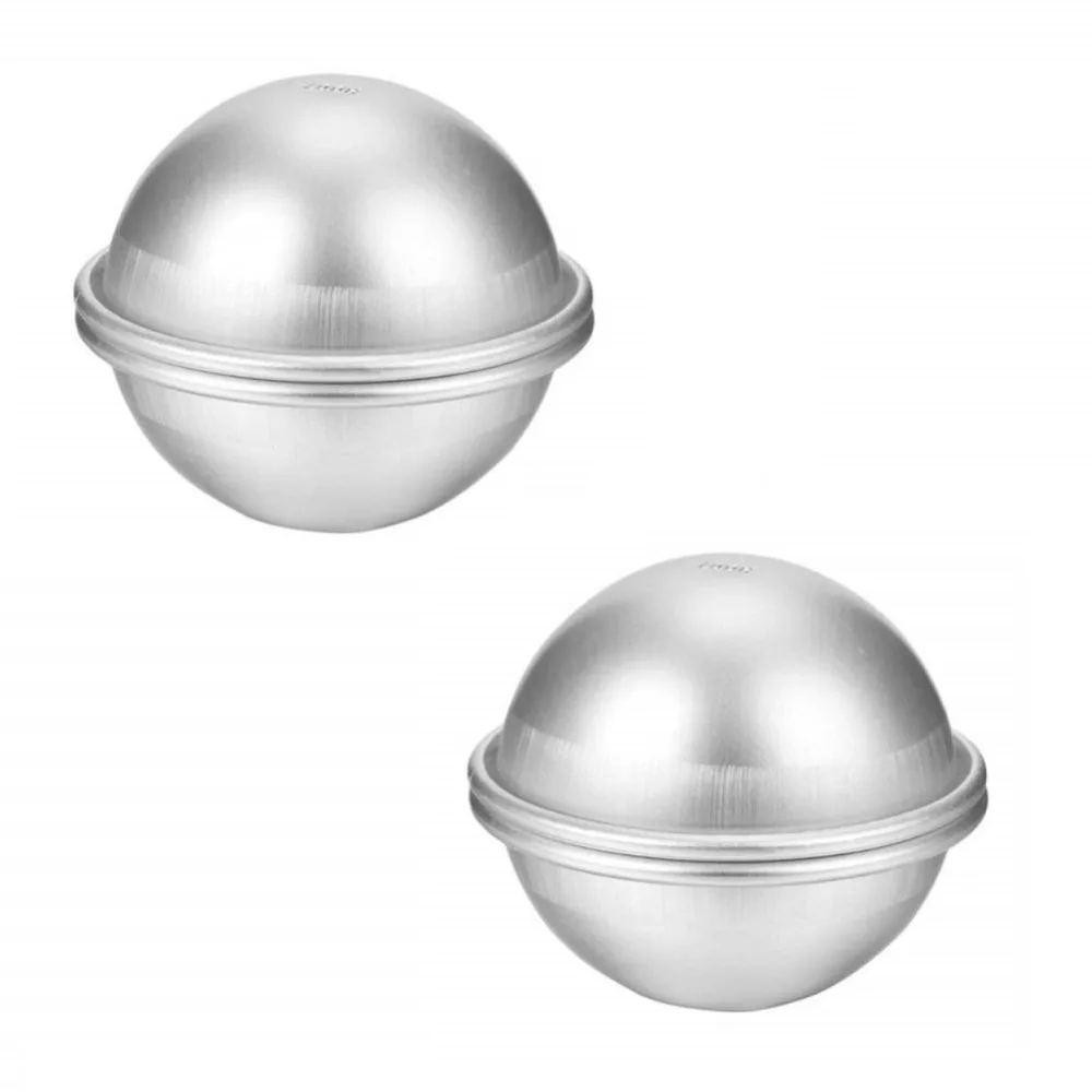 Extra Large Metal форма для бомбочек для ванн DIY Алюминий форма для бомбочек для ванн s-2 комплекта 4 шт-сделать 9 см Диаметр невероятной мяч
