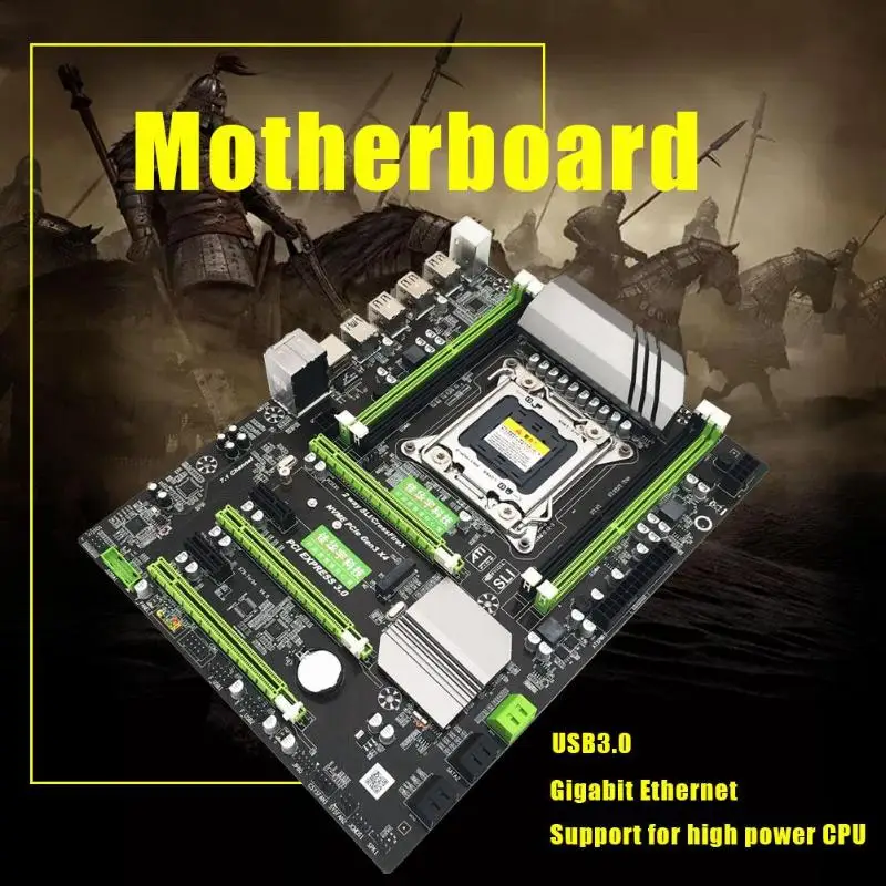 X79 LGA 2011 материнская плата V4 версия Intel B75 Чипсет рабочего Материнская плата Поддержка M.2 USB 3,0 гнездо 4 Каналы игровая материнская плата