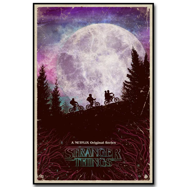 aliexpress com buy stranger things art silk poster print 13x20