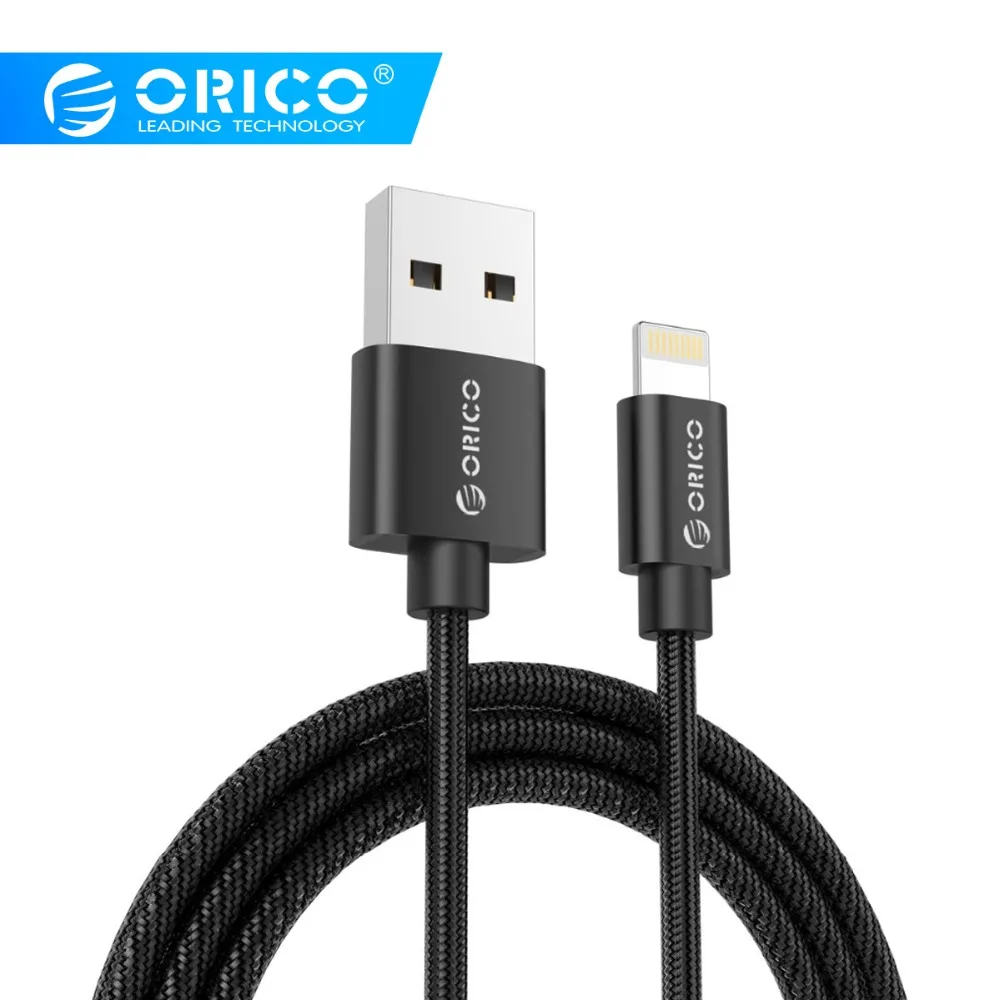 

ORICO Fast Charging Data Cable for iPhone iPad Mini iPod Lighting to USB Cable Wire Lighting Cable Cable 50cm