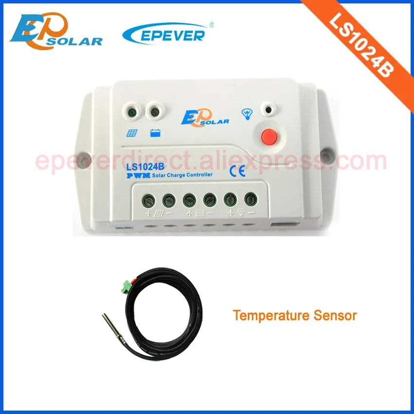

EPsolar EPEVER PWM Solar battery charger LS1024B controller with temperature sensor use 10A 10amp