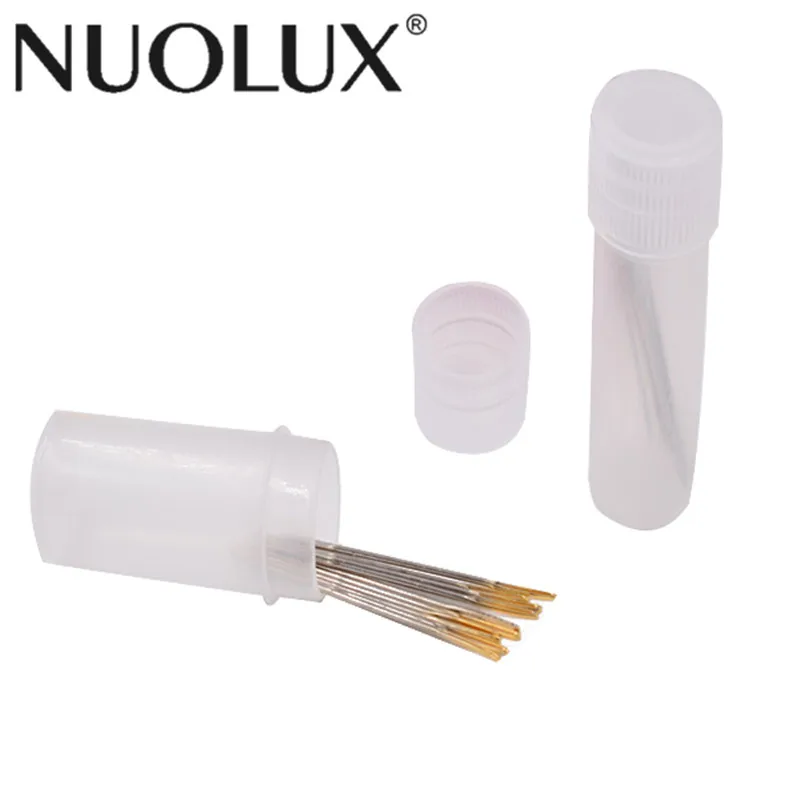 

10pcs Large-Eye Blunt Needles Yarn Knitting Needles Sewing Needles With Bottle