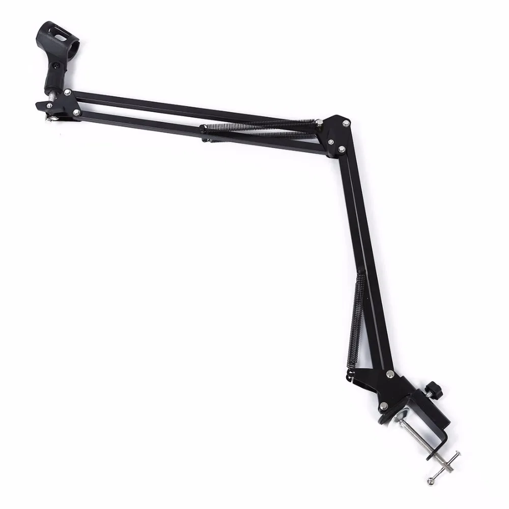 Broadcast Studio Microphone Mic Suspension Boom Scissor Arm Stand Scissor Suspension Arm Mount