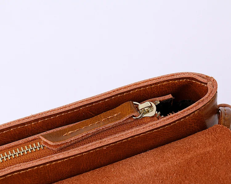 MJ Women Leather Messenger Bag Female Split Leather Shoulder Crossbody Bag High Quality Small Flap Bags for Girls (13)