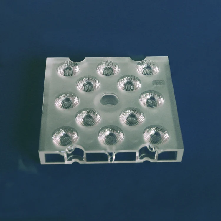 50*50 mm 55 degree 3030 2835 12 in 1 Square Optical Projector LED LENS | Инструменты