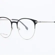 MONGOTEN ретро унисекс Мода Сплав Круглый рамки прогрессивные Multi-focal объектив оптические очки видеть близко далеко Золотые очки для чтения