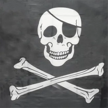 

Huge 3x5FT Skull Crossbones Pirate Flags Grommets Decoration Safety & Survival Z0813