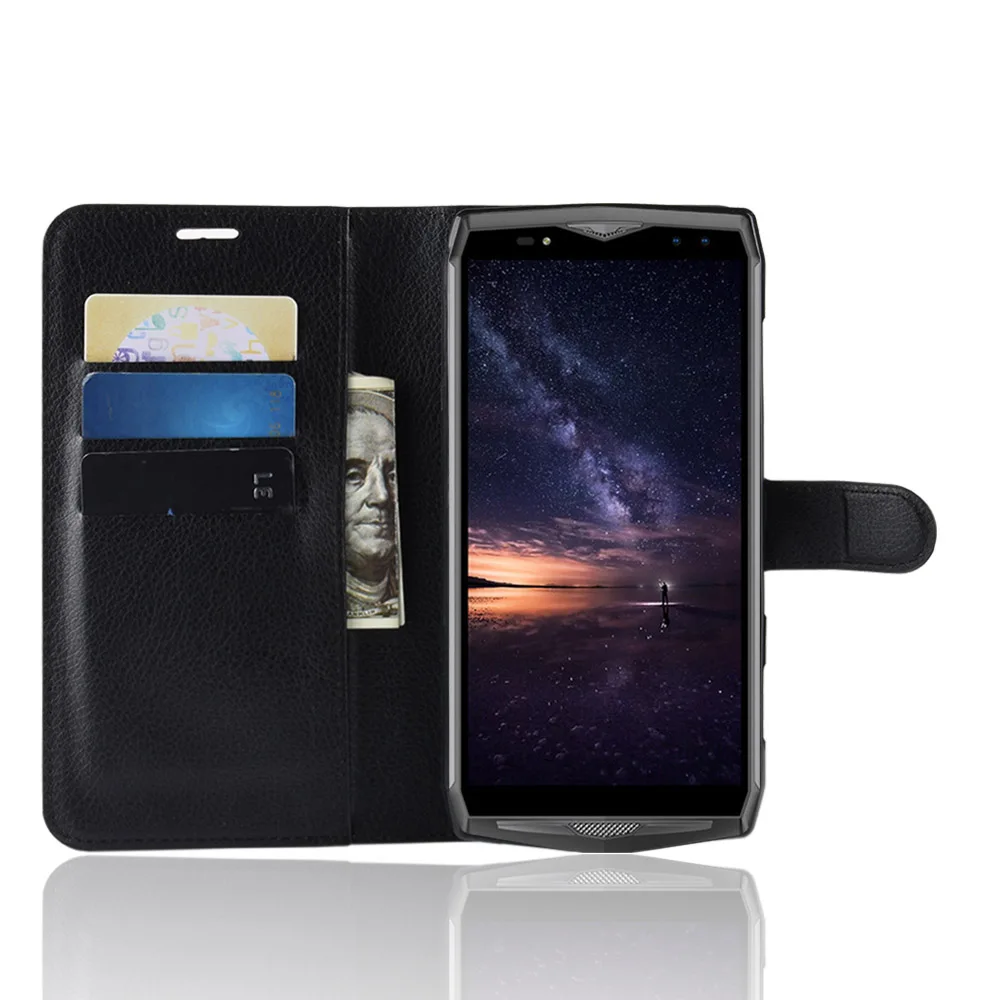 Чехол HUDOSSEN для Ulefone Power 5 роскошный защитный чехол телефона откидной кошелек