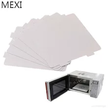 MEXI 5Pcs Mica Plates Sheets Microwave Oven Repairing Part 108x99mm Kitchen For Midea Series 2 pieces lot microwave oven repairing part midea mica plates sheets part mica plates sheets diy