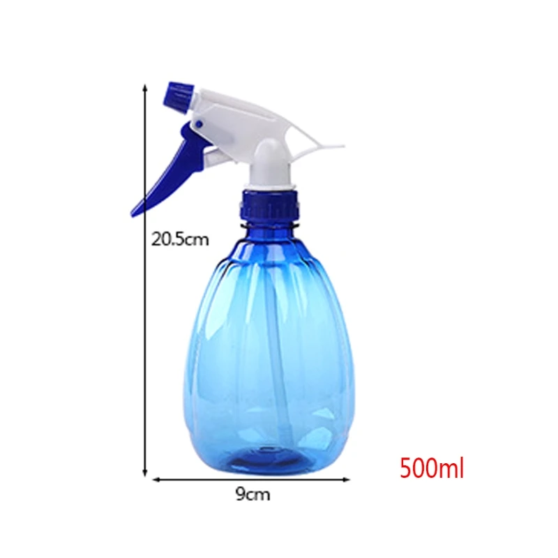 1PC500ml пластиковый прозрачный триггер пустой распылитель для пульвезатора цветочное растение парикмахерские случайные Садовые принадлежности