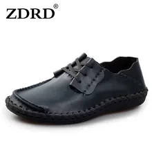 2016 superstar männer Echte Leder slip-on oxford wohnungen, männer bequeme Creepers männer handgefertigte huarache schuh
