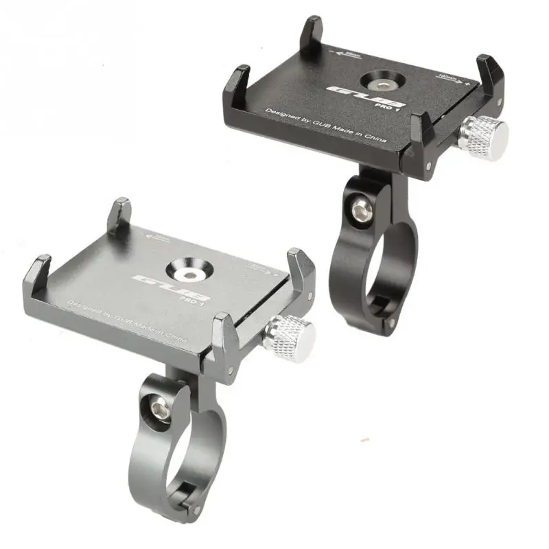 GUB PRO1 Adjustable Aluminum Alloy Bicycle Phone Holder Handlebar