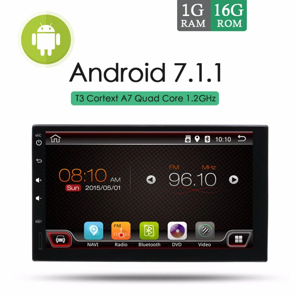 

Bosion Universal Car Multimedia MP3 MP5 Player FHD 16G ROM GPS Navigation Head Unit Bluetooth AUX FM AM For All Car
