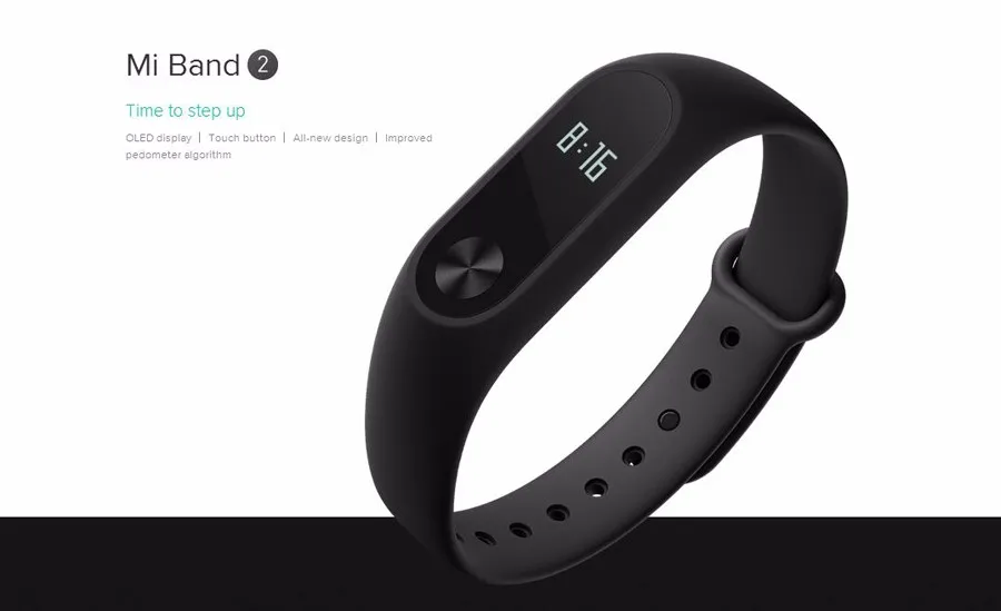 Xiaomi mi Band 2 mi band 2 фитнес-трекер монитор сердечного ритма OLED дисплей тачпад Bluetooth 4,0 для Android IOS