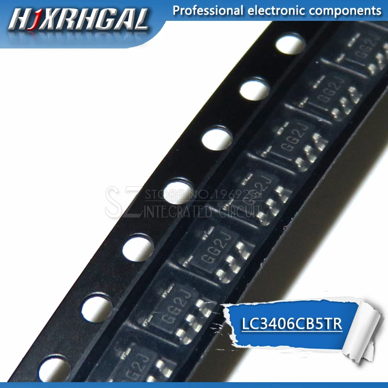 10 шт. LC3406 SOT23 LC3406CB5TR SOT23-5 hjxrhgal