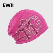 Осень шапка крупной вязки шапка вязанная женская шляпа женская осень шапки для девочек Мода зима вязать шапочки шапка женская зимнюю кепки для женщин лыжный спорт шапочка кепка девушку трикотажные шляпа