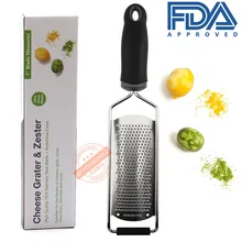 Терка для сыра, цитрусовый зестер для пармезана, лимона, шоколада, имбиря, картофеля, овощей, овощерезка для овощей