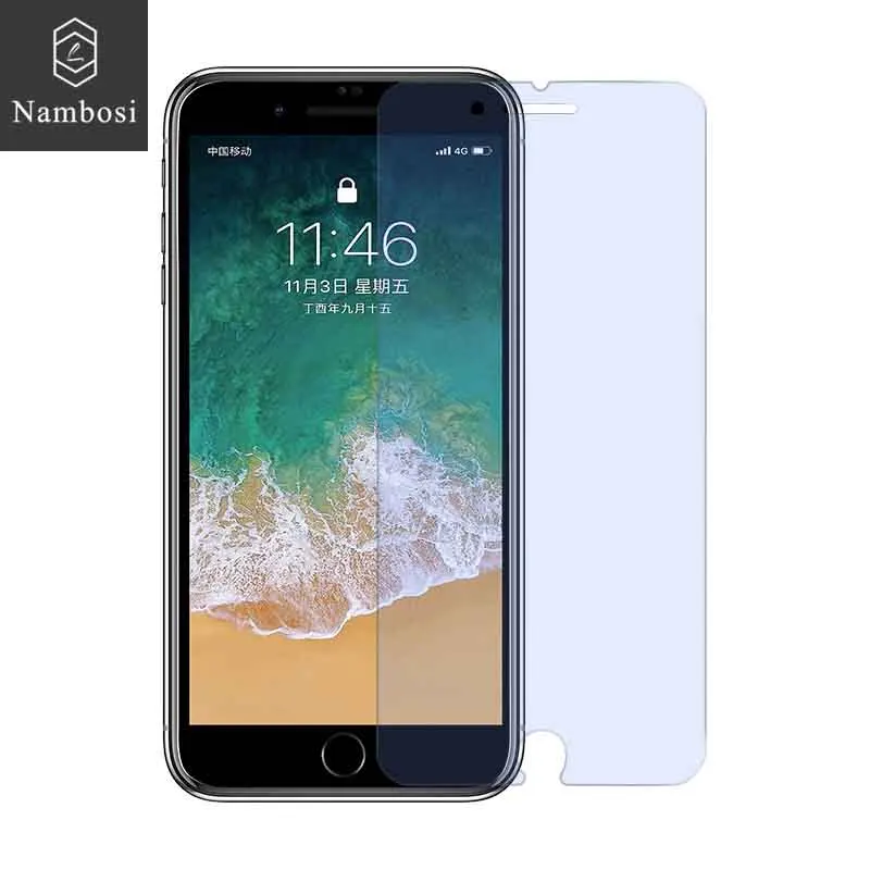 Nambosi, анти-синий светильник, закаленное стекло для iPhone 6, 7 Plus, защита экрана, совместима с Apple iPhone 7, 6【защита для глаз 】