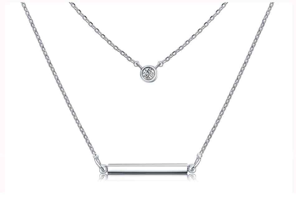 UMODE, простая цепочка с кулоном для женщин, серебряный цвет, модное ювелирное изделие, ожерелье для женщин, рождественские подарки, UN0266