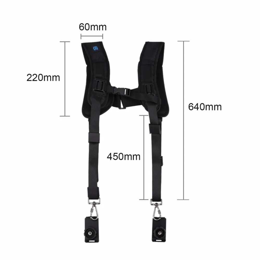 Новый универсальный ремешок для камеры Canon Nikon Sony DSLR s плечевой ремень с 2