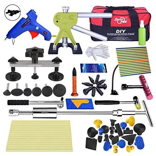 

PDR Lifter Bag Kit Auto Tool Puller Body Removal Tabs Car Fly5D with Repair Dent for Hail Damage Hand Tool Set