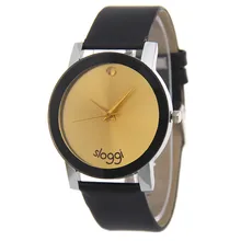 2017 Hot Sale Fashion Women Leather Band Analog Quartz Movement Wrist Watch #June1