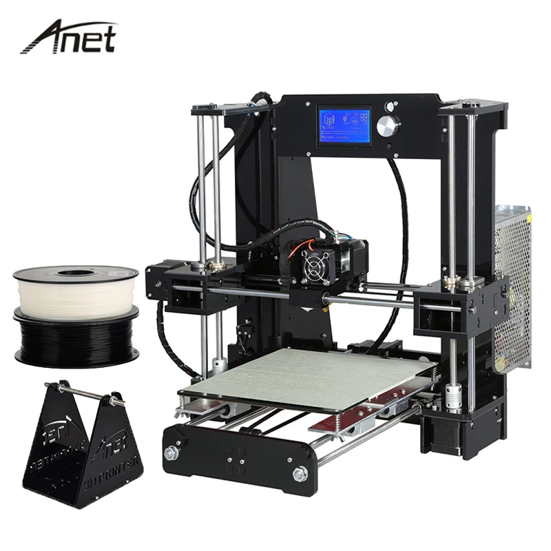 Anet A6 Desktop 3D Printer Kit Big Size High Precision Reprap Prusa i3 DIY 3D Printer