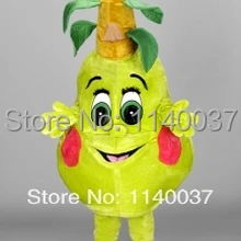 Талисман груша талисмана пользовательский цвет косплей костюм персонажа из мультфильма карнавальный костюм маскарадный костюм партии