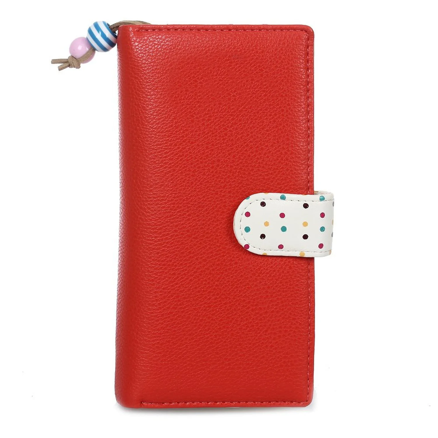 

TFTP PU Purse Wallet for Women's Fashion Color Red