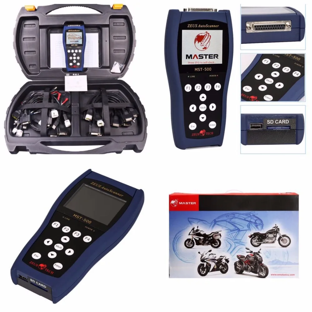 2019 Motorcycle Diagnostic Equipment MST 500 Handheld Motorcycle