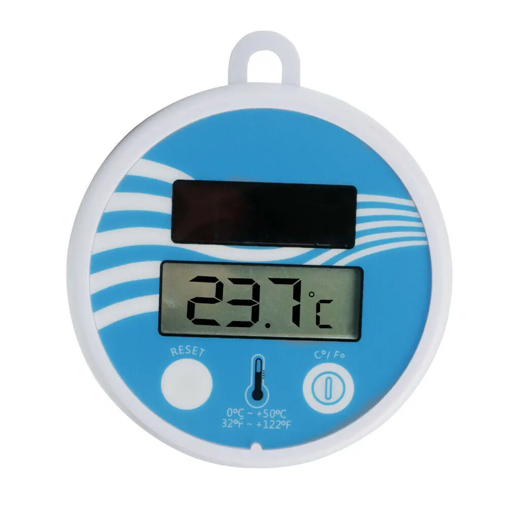 Солнечный цифровой термометр плавучий бассейн Точный Датчик температуры воды FI-19ING