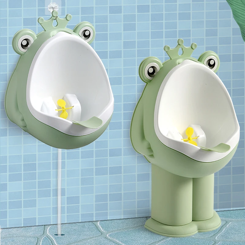 Toyvian Enfant En Bas Âge Urinoir Grenouilles Pour Les Enfants Urinoir Pour  Les Tout-Petits Pipi Cible Pour La Toilette Garçon Formation Toilette