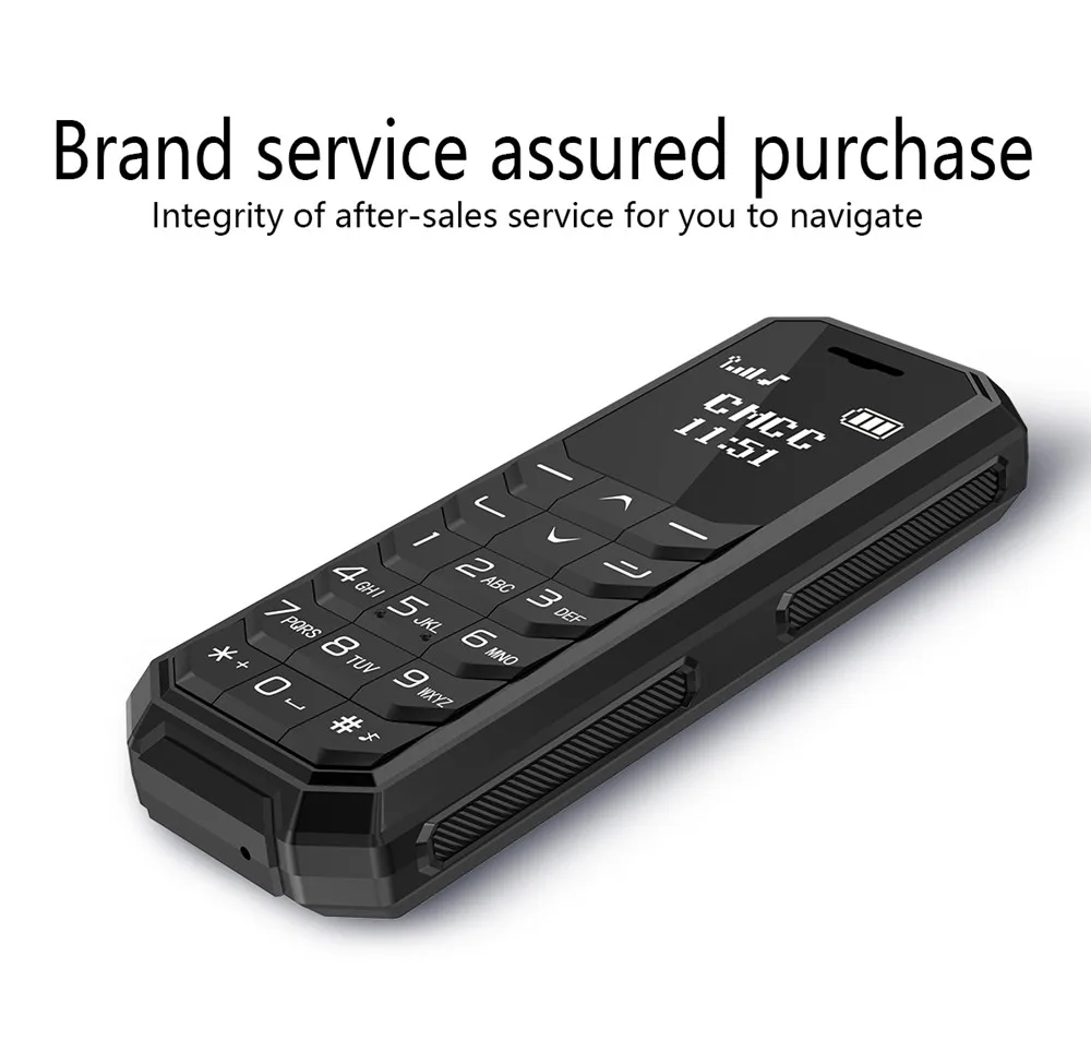 10pcs/lot AEKU KK2 Mini Pocket Mobile Phone 0.66''