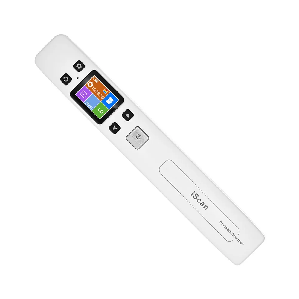 Mini Wireless WiFi Portable Scanner HD LCD Display Receipts Books Handheld Document Scanner A4 Size 1050DPI JEPG or PDF #R20 canon small photo printer