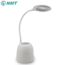 3 Вт светодиодный Настольный светильник с регулируемой яркостью сенсорного датчика с регулируемой настольной лампой, ручка для домашнего чтения, учебы и работы